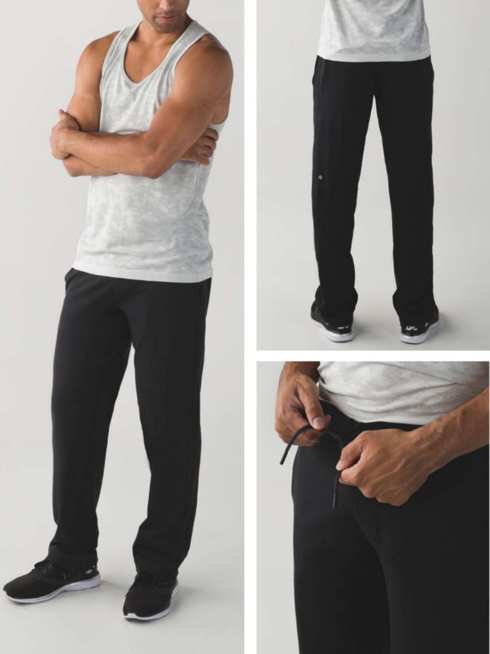 LULULEMON Kung Fu Pant 2.0 Regular In Black Men's Size Large